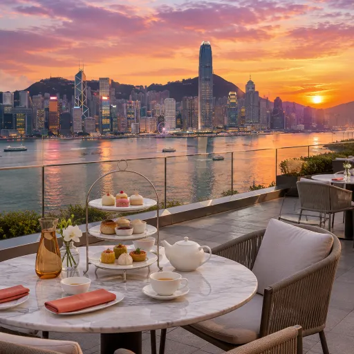 Afternoon tea in Hong Kong: where luxury hotels turn a ritual into an art