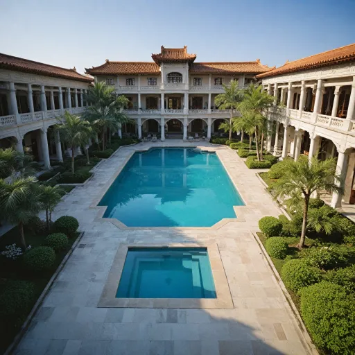 China’s finest premium hotels with pool: an elegant journey through luxury accommodations