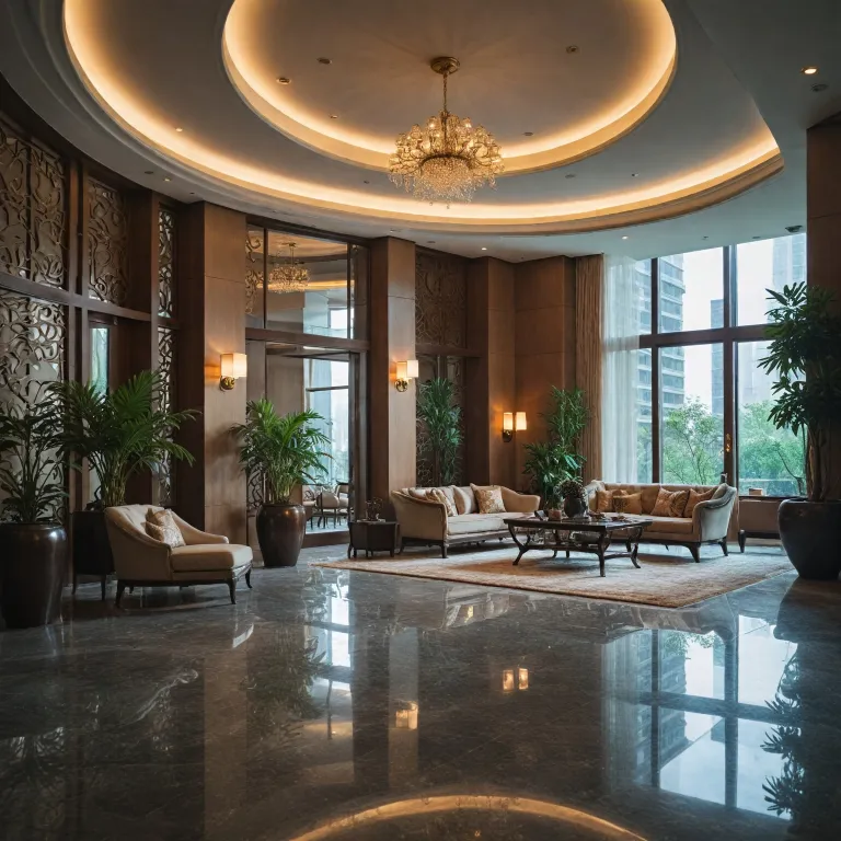 Luxury hotels in China featuring Michelin-starred restaurants and refined dining experiences