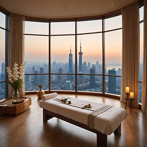 Shanghai spa and massage retreats for refined hotel stays